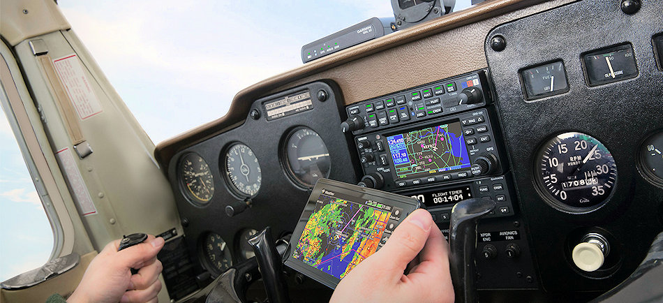 GDL 50 Récepteur portable ADS-B pour pilotes d'avion
